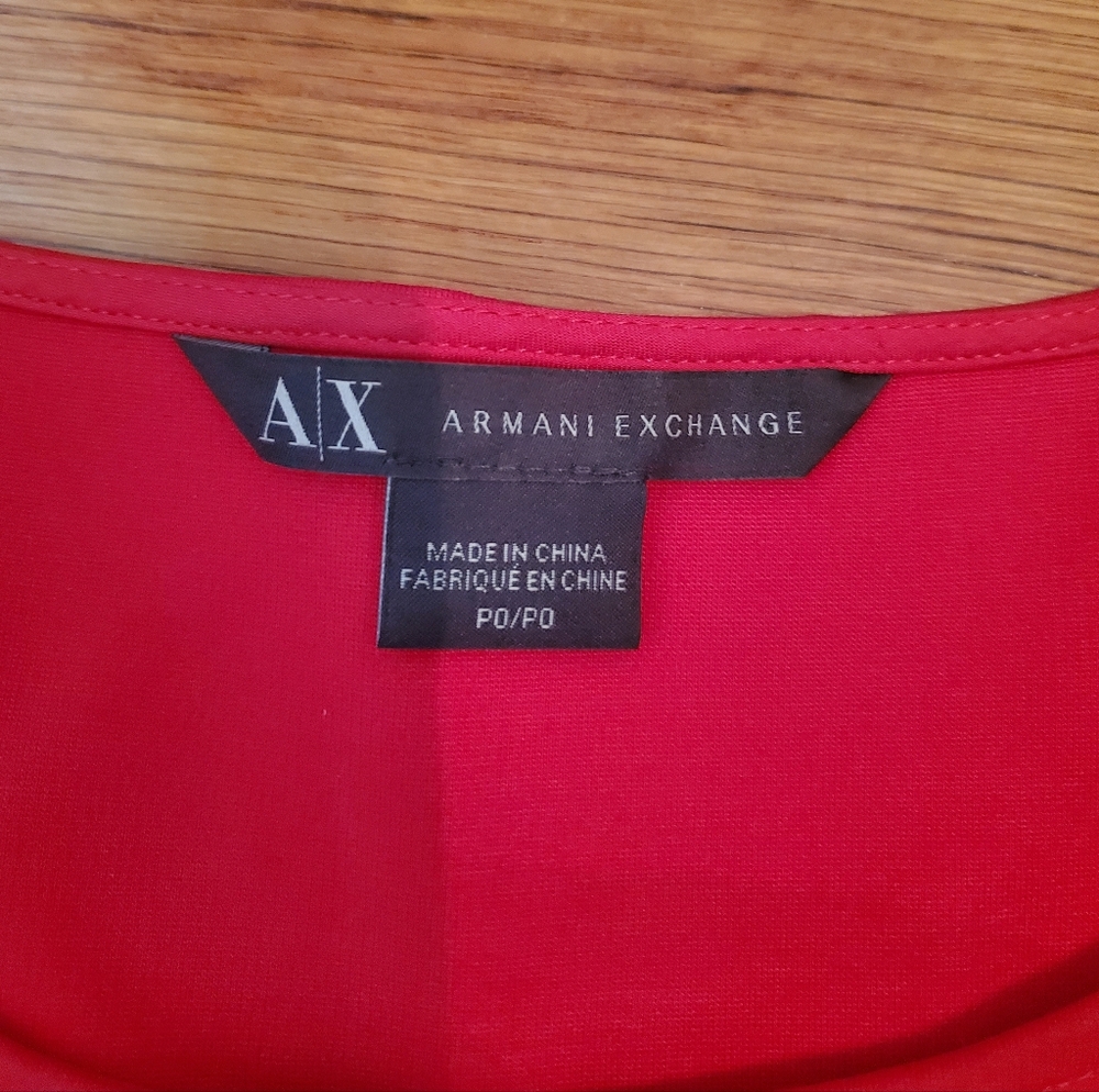 Armani Exchange Red Dress - Picture 2 of 12